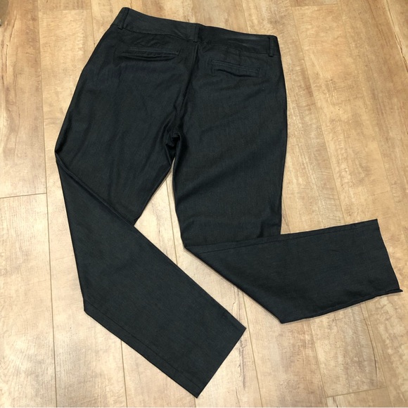 Banana Republic Jackson Fit GREY Pants Size 8 - 28inch inseam - Picture 2 of 7